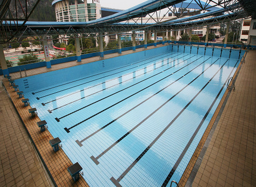 体育中心游泳馆焕然一新,3月1日重新对外开放