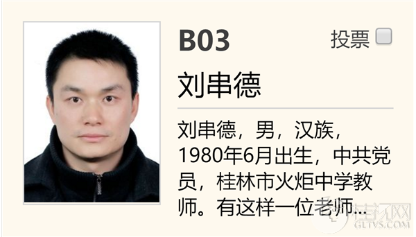 (二)见义勇为道德模范候选人:b03刘串德(一)助人为乐道德模范候选人